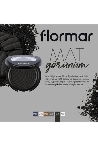 Flormar M05 Soft Beige Krem Mat Tekli Far Bej