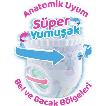 Molfix Süper Yumuşak 5 Numara Külot Bebek Bezi 240 Adet