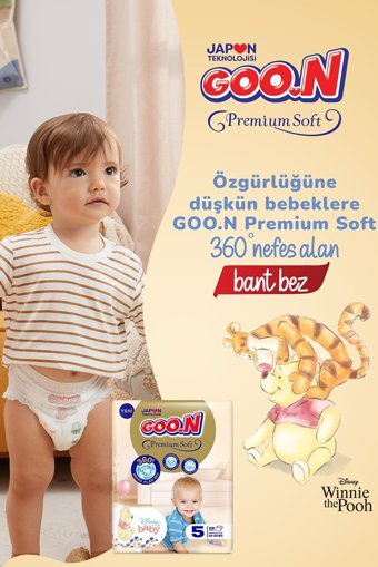 Goon Premium Soft 3 Numara Bantlı Bebek Bezi 152 Adet