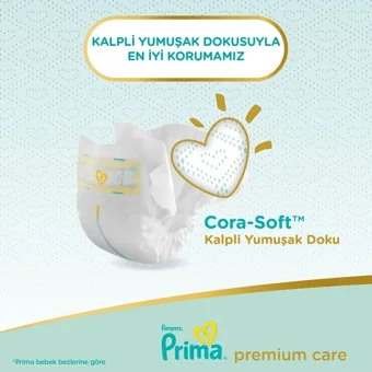 Prima Premium Care 5 Numara Cırtlı Bebek Bezi 148 Adet