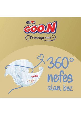 Goon Premium Soft Junior 5 Numara Cırtlı Bebek Bezi 112 Adet