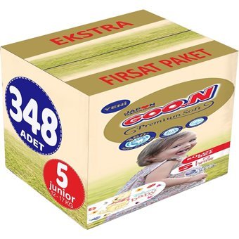 Goon Premium Soft Junior 5 Numara Külot Bebek Bezi 348 Adet