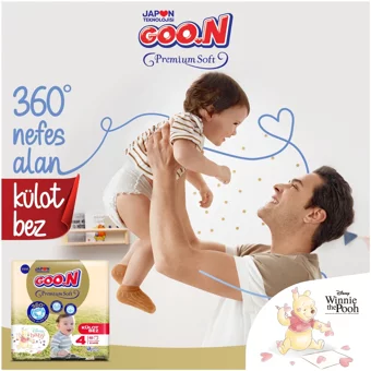 Goon Premium Soft 4 Numara Külot Bebek Bezi 120 Adet
