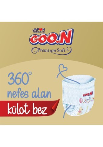 Goon Premium Soft 6 Numara Külot Bebek Bezi 168 Adet