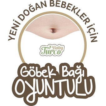Baby Turco Doğadan Ekonomik Yenidoğan 1 Numara Göbek Oyuntulu Bantlı Bebek Bezi 6x64 Adet