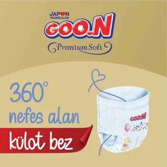 Goon Premium Soft 6 Numara Külot Bebek Bezi 112 Adet