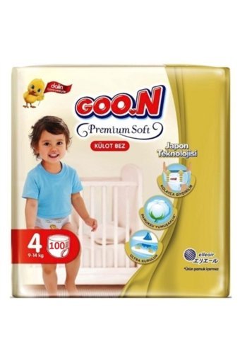 Goon Premium Soft 4 Numara Külot Bebek Bezi 100 Adet