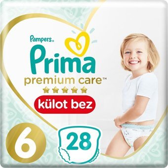 Prima Premium Care 6 Numara Külot Bebek Bezi 112 Adet