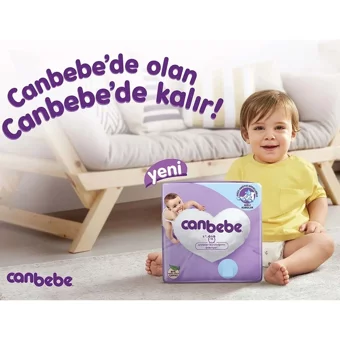 Canbebe Xx Large Mini Fırsat Paketi 7 Numara Bantlı Bebek Bezi 3x30 Adet