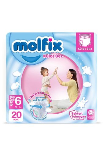 Molfix Extra Large 6 Numara Külot Bebek Bezi 20 Adet