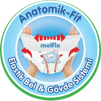 Molfix Maxi 4 Numara Göbek Oyuntulu Külot Bebek Bezi 30 Adet