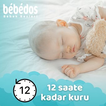 Bebedos Junior 4 Numara Cırtlı Bebek Bezi 2x32 Adet