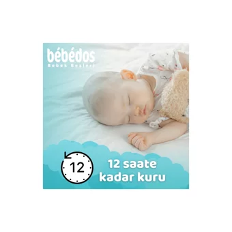 Bebedos Mini 2 Numara Cırtlı Bebek Bezi 4x60 Adet