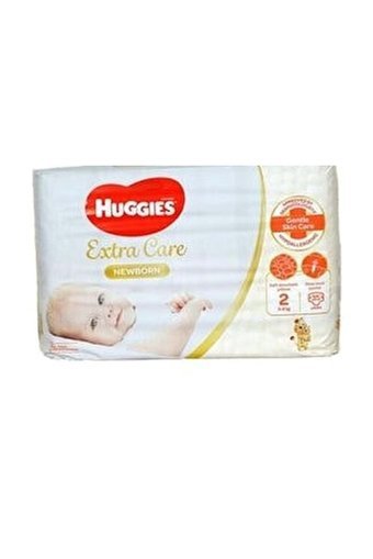 Huggies Extra Care Yenidoğan 1 Numara Cırtlı Bebek Bezi 140 Adet