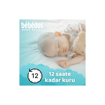 Bebedos Maxi 4 Numara Cırtlı Bebek Bezi 2x44 Adet