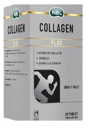 Nbl Collagen Plus Tablet Kolajen 30 Tablet