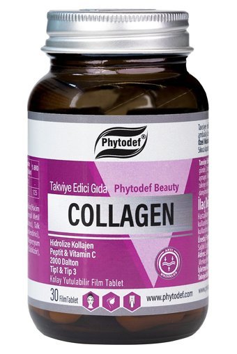 Phytodef Collagen-C Vitamini Tablet Kolajen 30 Tablet