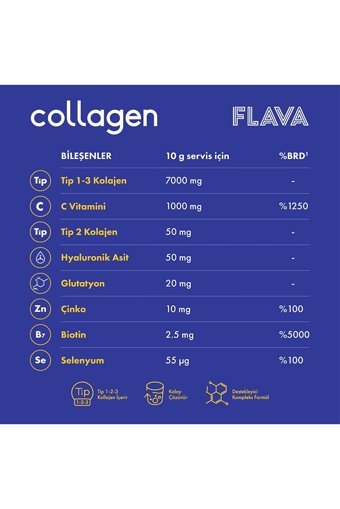 Flava Mango Toz Kolajen 2x250 gr