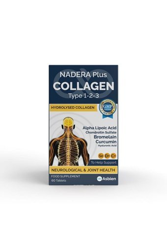 Nadera Plus Collagen Type 1-2-3 Tablet Kolajen 60 Tablet