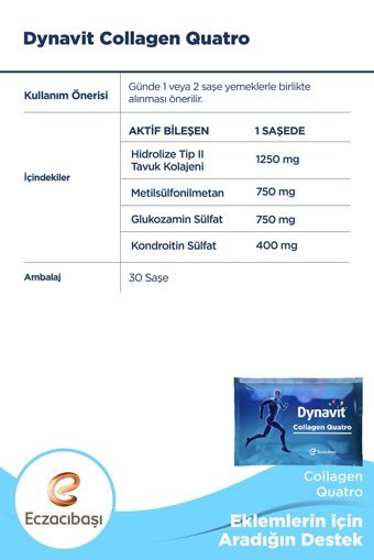 Dynavit Quatro Saşe Kolajen 30x5000 mg