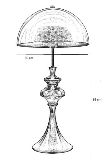 Lampada Viola Modern Eskitme Tekli Metal Tek Ayak Abajur Eskitme