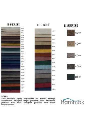 Hammak Home Vera 180 x 200 cm Yataklı Başlıklı Çift Kişilik Baza Seti Kahverengi