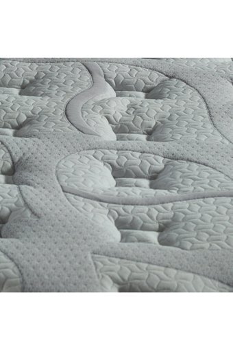 Flora Beddıng Eva 100 x 200 cm Yataklı Başlıklı Çift Kişilik Sandıklı Baza Seti Gri