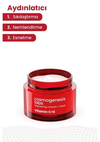 Cosmogenesis Labs Brightening Nemlendiricili Krem Yüz Maskesi 50 ml