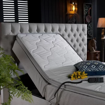 Unimet Leila 100x200 cm Başlıklı Yataklı Sandıklı Tek Kişilik Baza Seti Gri