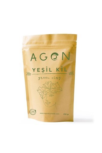 Agon Yeşil Killi Toz Yüz Maskesi 250 gr