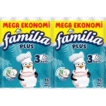 Familia Coconut Özlü Kokulu 3 Katlı 32'li Rulo Kağıt Havlu