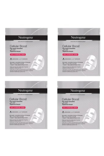 Neutrogena Cellular Boost Nemlendiricili Soyulabilir Jel Yüz Maskesi 4x30 ml