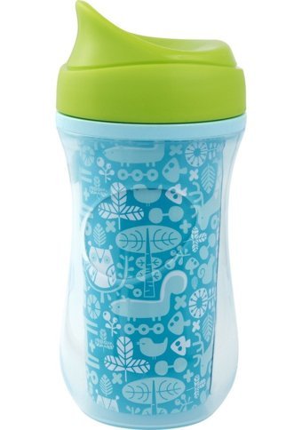 Chicco Pipetli Akıtmaz Kulpsuz 14+ Ay 250 ml Alıştırma Bardağı Mavi