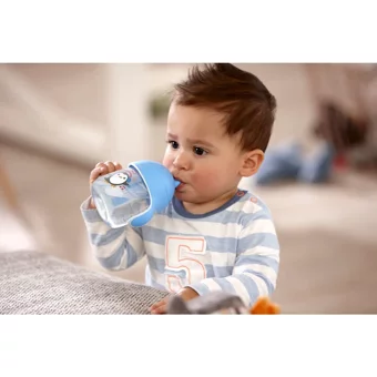 Philips Avent SCF753/05 Akıtmaz Kulplu 12+ Ay 260 ml Alıştırma Bardağı Mavi