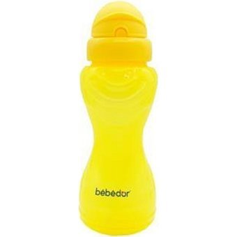 Bebedor Pipetli Akıtmaz Kulpsuz 9+ Ay 300 ml Alıştırma Bardağı Sarı