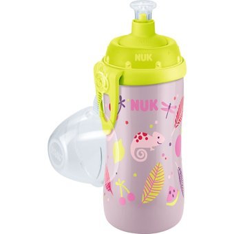 Nuk Akıtmaz Kulpsuz 300 ml Alıştırma Bardağı Pembe