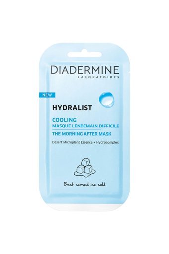 Diadermine Hydralist Cooling Nemlendiricili Kağıt Yüz Maskesi 8 ml