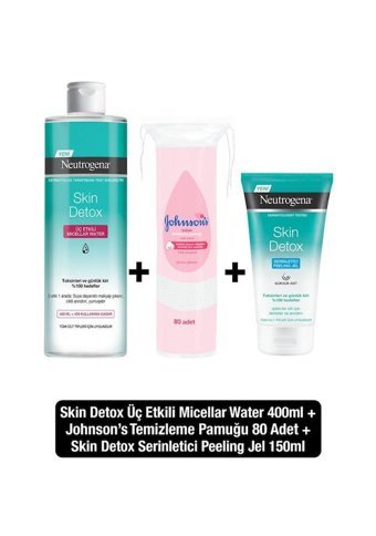 Neutrogene Skin Detox Leke Giderici Sıkılaştırıcı Jel Şişe Yüz Peelingi 150 ml