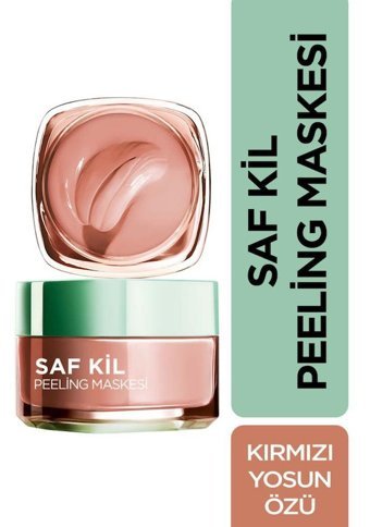 L'Oreal Paris Saf Kil Maskesi Krem Maske Yüz Peelingi 50 ml