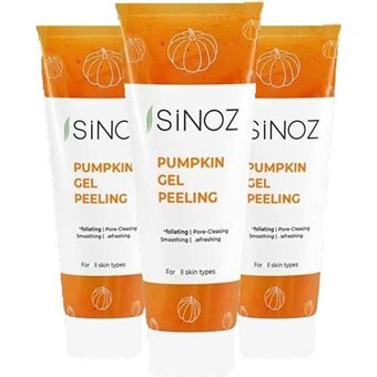 Sinoz Pumpkın Jel Tüp Yüz Peelingi 3x150 ml