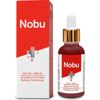 Nobu Aha %10 Bha %2 Leke Giderici Sıkılaştırıcı Serum Şişe Yüz Peelingi 30 ml