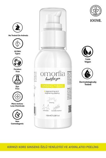 Omorfia Yenileyici Peeling Leke Giderici Köpük Stick Yüz Peelingi 100 ml