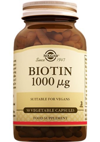 Solgar Biotin 1000 Mcg Yetişkin Mineral 50 Adet