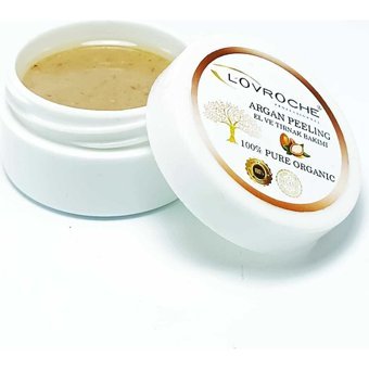 Lovroche Saf Argan Krem Kavanoz Yüz Peelingi 10 ml