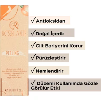 Roselante Leke Giderici Sıkılaştırıcı Krem Stick Yüz Peelingi 100 ml