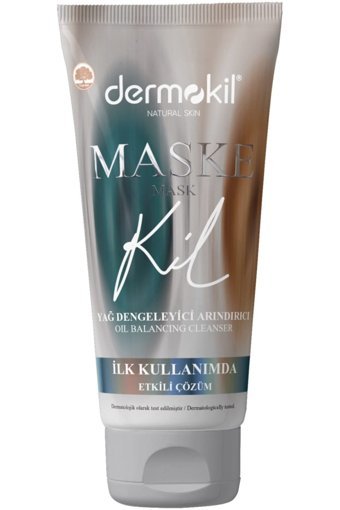 Dermokil Skin Yağ Dengeleyici Ve Arındırıcı Killi Nemlendiricili Jel Yüz Maskesi 75 ml