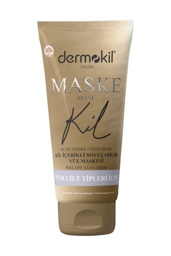 Dermokil Gold Maske Killi Nemlendiricili Soyulabilir Jel Yüz Maskesi 75 ml