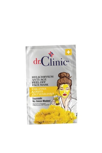 Dr. Clinic Helichrysum Nemlendiricili Soyulabilir Jel Yüz Maskesi 10 gr