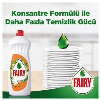 Fairy Portakal Kokulu Sıvı El Bulaşık Deterjanı 1.5 lt