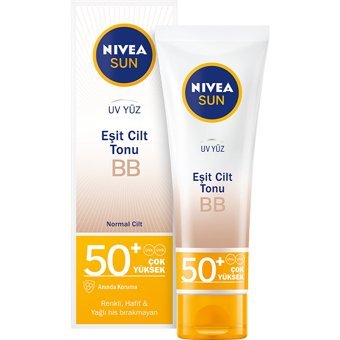 Nivea Sun Tüm Ciltler İçin Suya Dayanıklı Sivilce Yapmayan BB Krem